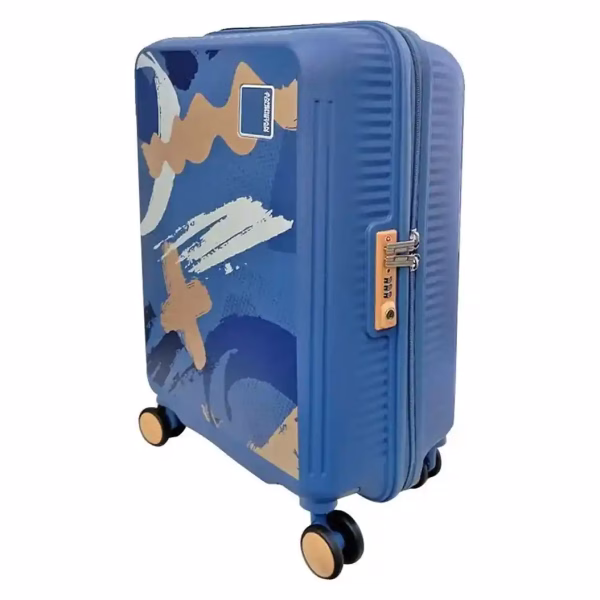 American Tourister Elebrus + Hard Trolley in Cornet Blue