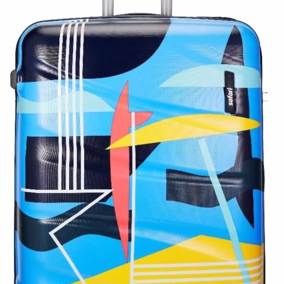 Safari QUANTUM Hard Trolley in Multi Colur Printed