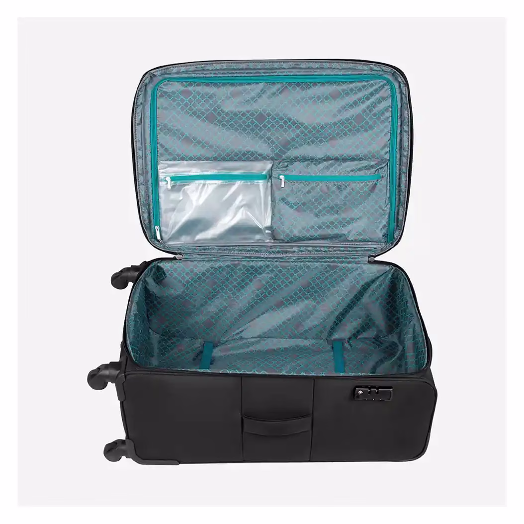 Buy Safari SLANT Soft Trolley Online – Stylish & Reliable Luggage - Baginnov Safari SLANT Soft Trolley in Black