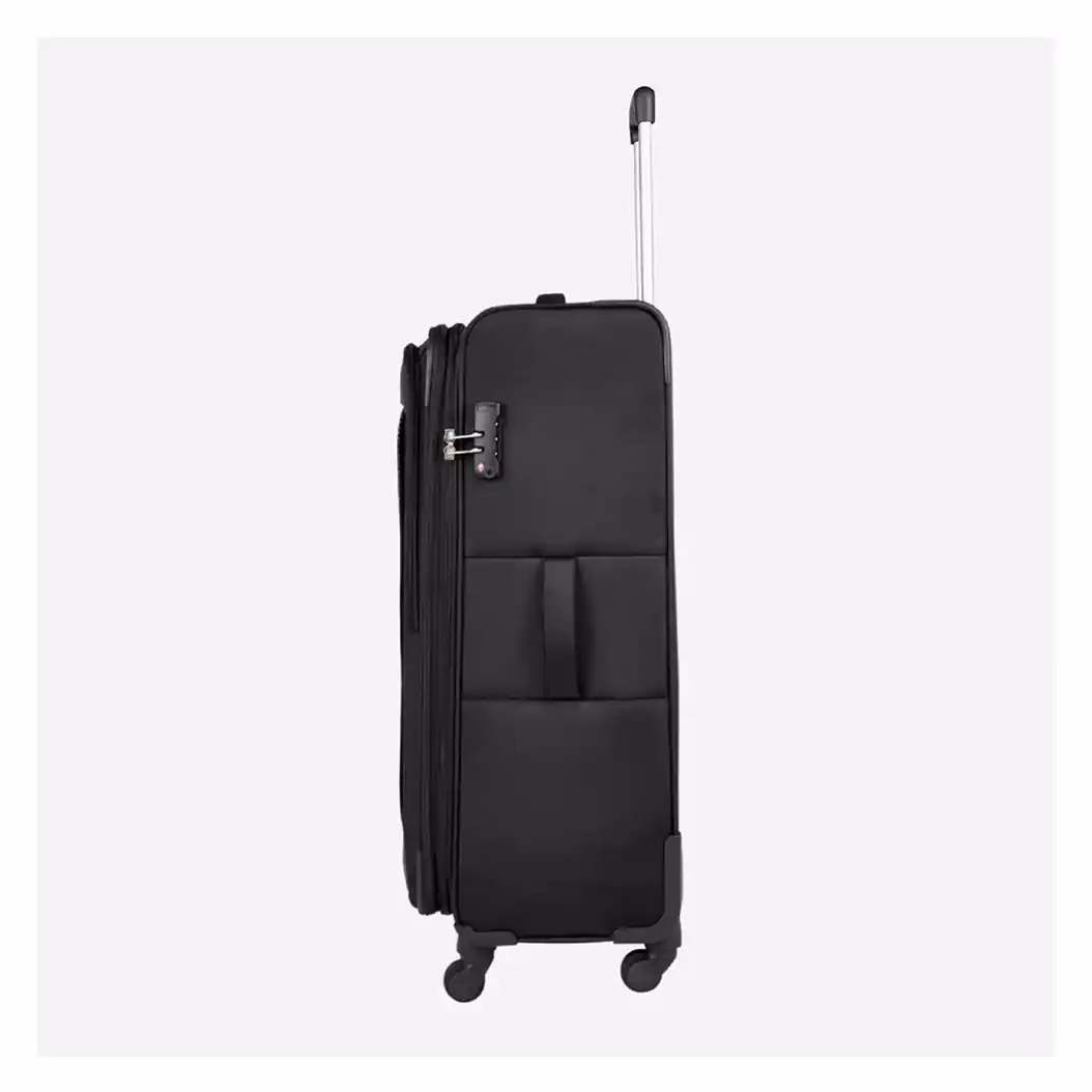 Buy Safari SLANT Soft Trolley Online – Stylish & Reliable Luggage - Baginnov Safari SLANT Soft Trolley in Black
