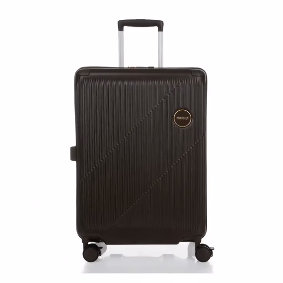 American Tourister Alcove + Hard Trolley in Coffee