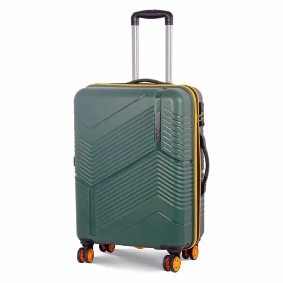 Safari Carter TSA Hard Trolley in Dusk Green