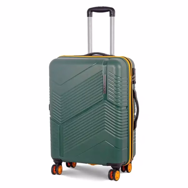 Safari Carter TSA Hard Trolley in Dusk Green