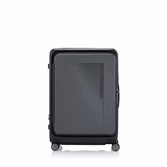 Samsonite ZIPPRIX FT Hard Trolley in Gun MTL