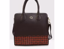 Caprese ZETA SATCHEL Hand Bag in Chocolate