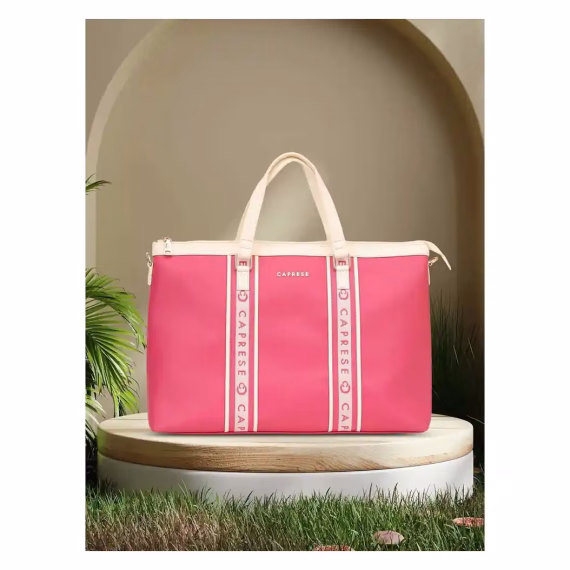 Caprese Trinity Hand Bag in FUCHSIA