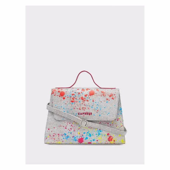 Caprese SPLASH SATCHEL SMALL Hand Bag in Beige