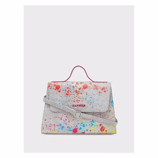 Caprese SPLASH SATCHEL SMALL Hand Bag in Beige