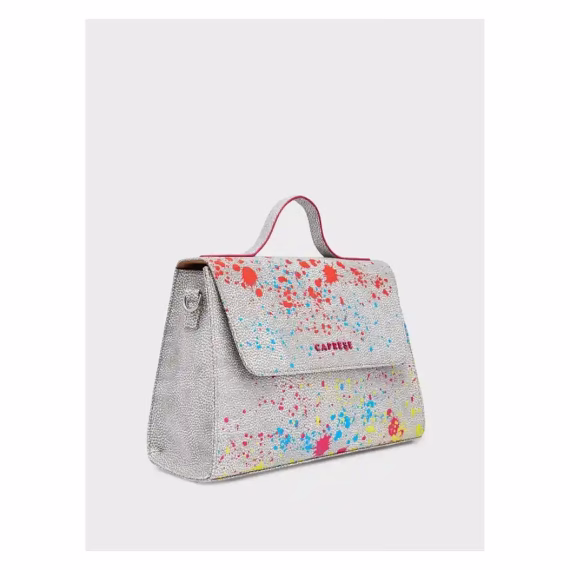 Caprese SPLASH SATCHEL SMALL Hand Bag in Beige
