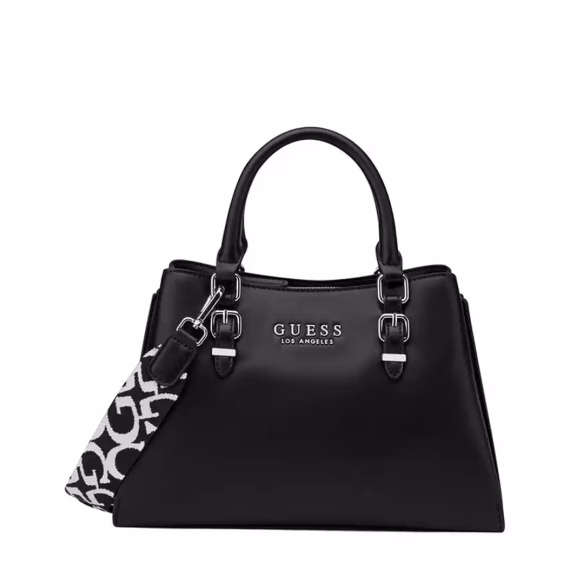 Guess BARGERSG971506 Hand Bag in Bla