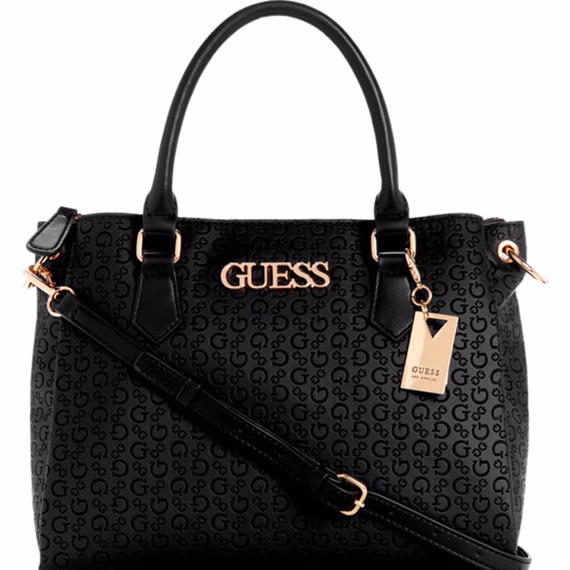 Guess ZAKARIA BG924506 Hand Bag in Bla