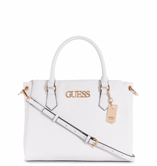 Guess ZAKARIA BG924506 Hand Bag in White